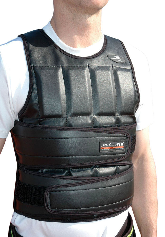 * #1 HEAVY DUTY WEIGHT LOSS VEST* Club-Vest™ (Long) Durable 1 to 33 lb. Weighted Vest Supplied at 17lbs (CBV16)