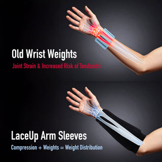 LaceUp Arm Sleeves – 1 Pack (2 Sleeves Total)