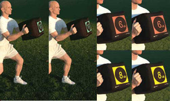 Double Set of Med-Block/Stackable Medicine Balls 6,8,10lb