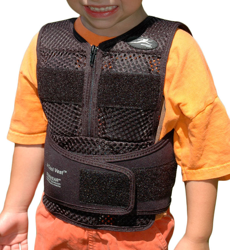 Black Jr. Cool Vest™ (ChildÂ’s weighted vest) (Supplied at 6 lbs. with 11- 1/2lb weights) ★★★★★ (121)