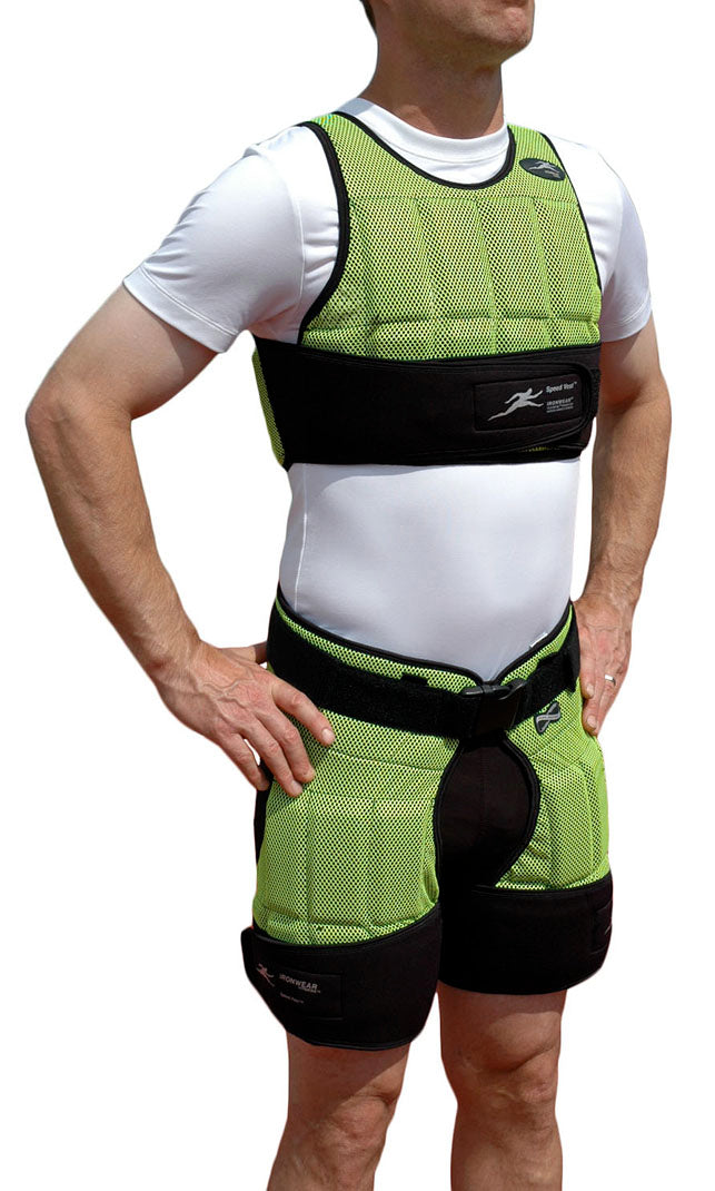 SPEED SUIT™ (short) Breathable 1-19 lb. Athletic Weighted Suit