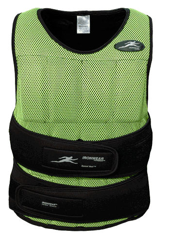 Neon Breathable Mesh, (long) SPEED VEST®, Soft Flex-Metal® Super Thin Professional Athlete Weighted Vest, Adjustable from 1 to 17 lbs, supplied at 17 lbs (SV17)?????