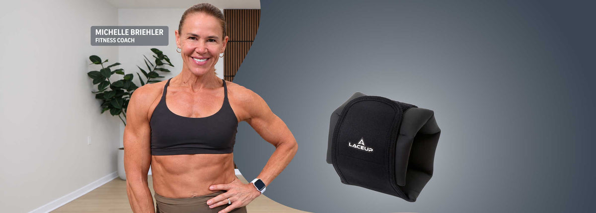 a woman in a sports garment