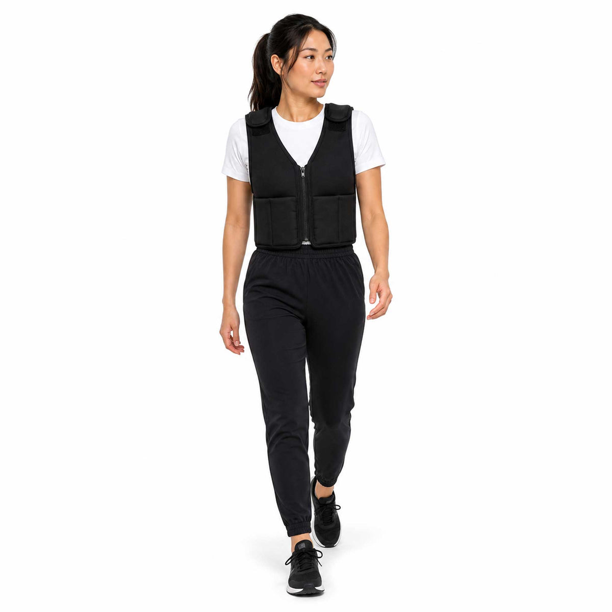 Women Zipper Front Vest