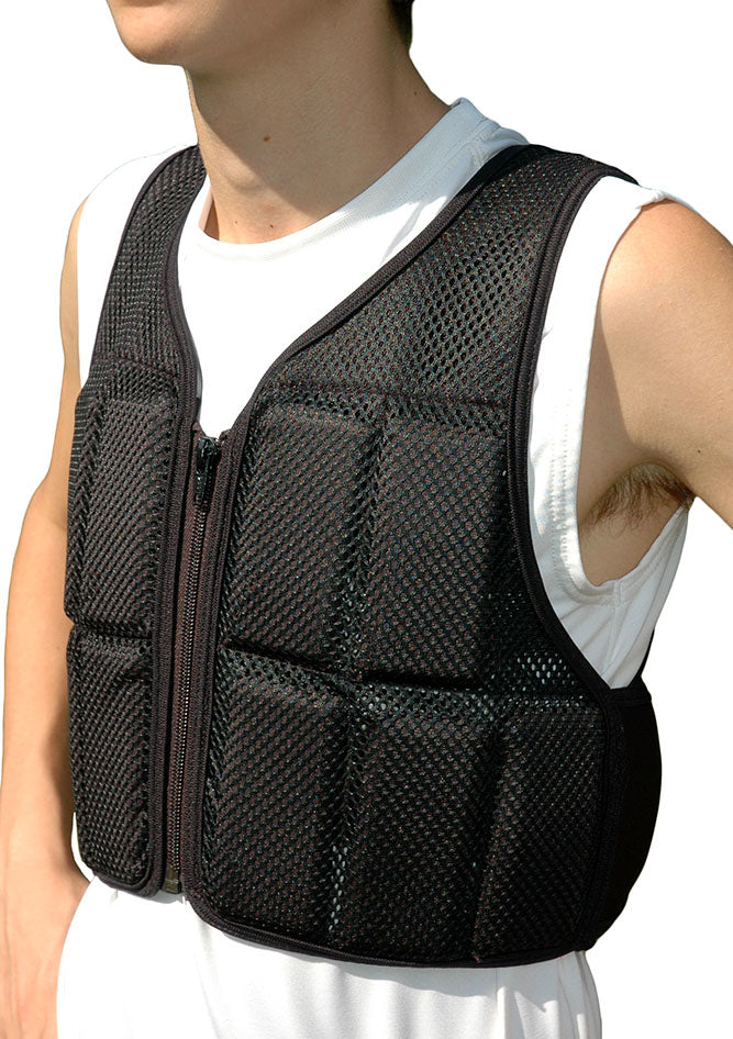 NEWEST - Harvard Vest™ (Short) Zipper Front, Mesh Strength Training Weight Vest, Adjustable From 1 to 10 Pounds â˜…â˜…â˜…â˜…â˜… (21)