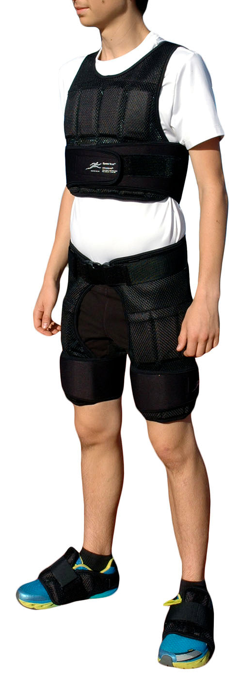 NEW - Jr. Speed Suit New Complete Breathable 1-21 lbs. Athletic Weighted Suit with Shoe Weights â˜…â˜…â˜…â˜…â˜… (1)