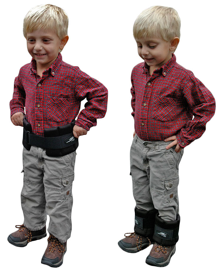 Jr. Iron Belt™ ChildÂ’s 1 to 4 lb. Weighted Belt or Two Â½ to 2 lb. Ankle Weights
